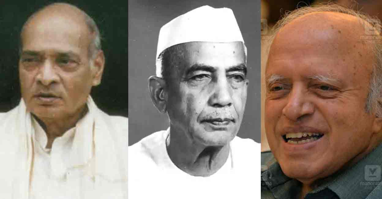 PV Narasimha Rao, Charan Singh, Dr MS Swaminathan. File photo: Archives