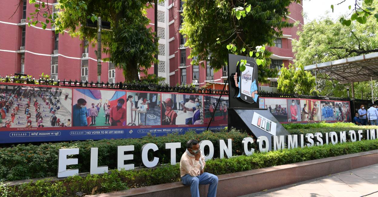 Election Commission building in New Delhi. File Photo: PTI