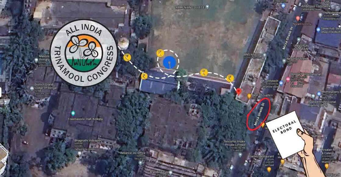 The companies on Mirza Ghalib Street funding India's electoral politics are a curious case. These entities have common directors and a ghost-like lack of digital footprint. Photo: Onmanorama