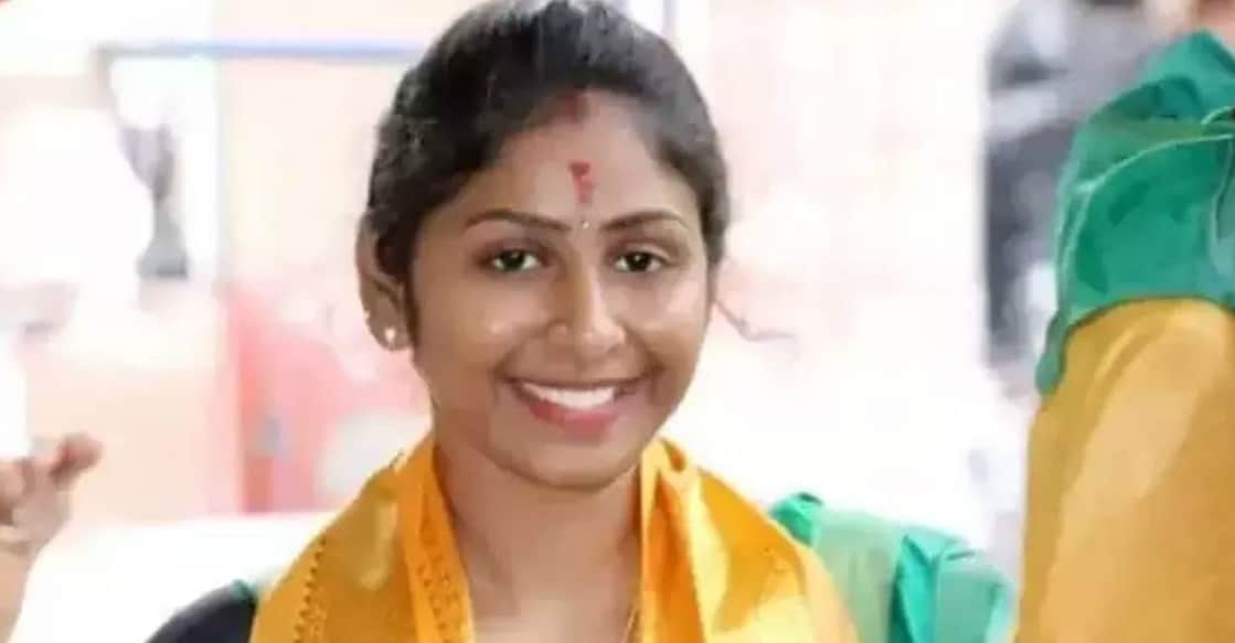 vidhya-rani-veerappan-ls Vidhya, a lawyer, will represent the Naam Tamizhar Katchi (NTK), a Tamil national outfit. Photo: Special arrangement.