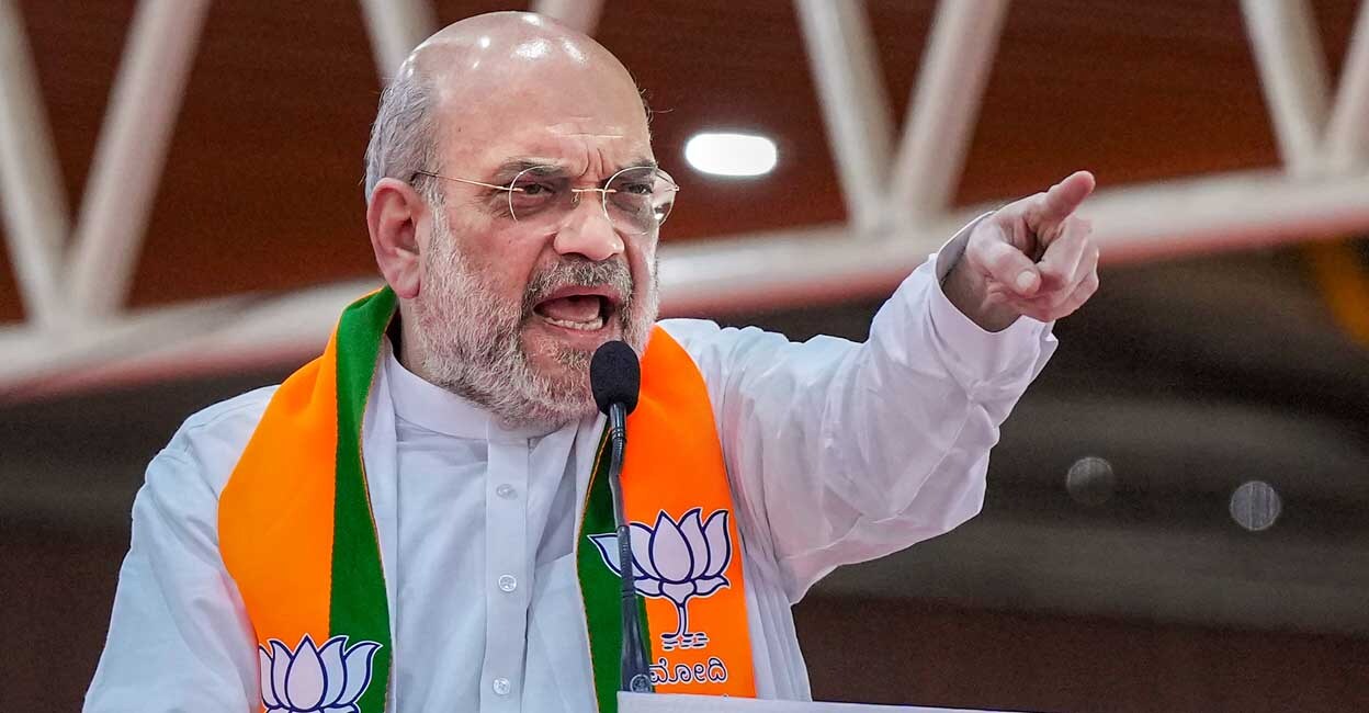 Union Home Minister Amit Shah. Photo: PTI.