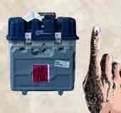 First general election since women's reservation bill; female candidature at 9.6% 