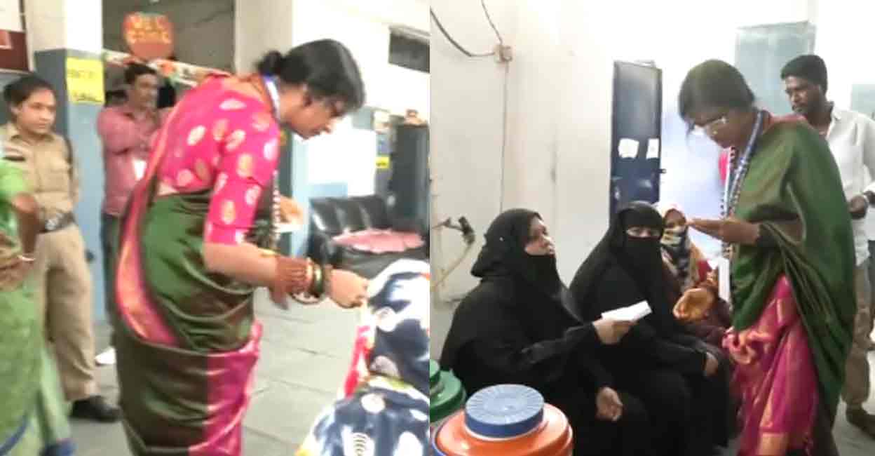 Madhavi Latha. Photo: Screengrab/X