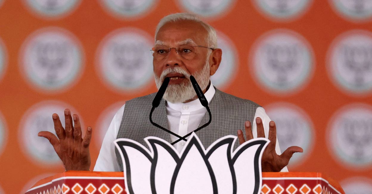 Prime Minister Narendra Modi. Photo: Reuters via PTI. 