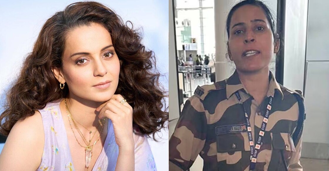 Upset with Ranaut over her stance on the farmers' protests, Kaur allegedly slapped the MP during a security check. Photos: Instagram. 