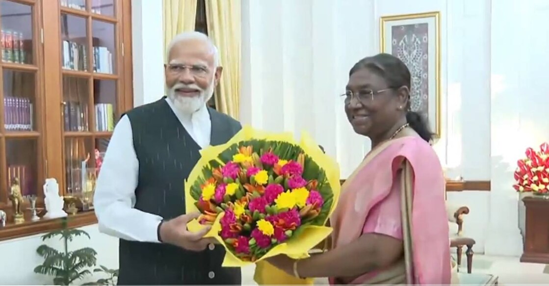 modi-murmu-ls Screengrab: BJP4India/X.