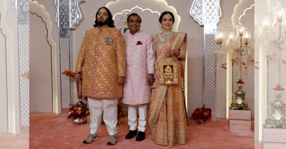 From Rajini to John Cena, celebrities pour in for Ambani wedding