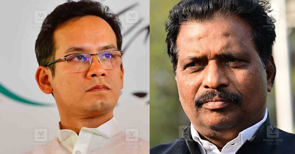 Gaurav Gogoi, Kodikunnil Suresh. File Image: Manorama