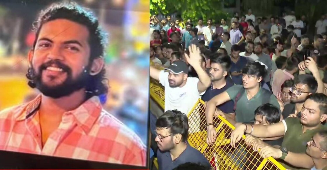 Naveen from Ernakulam was died in the accident. Photo: Screengrab/ Manorma News