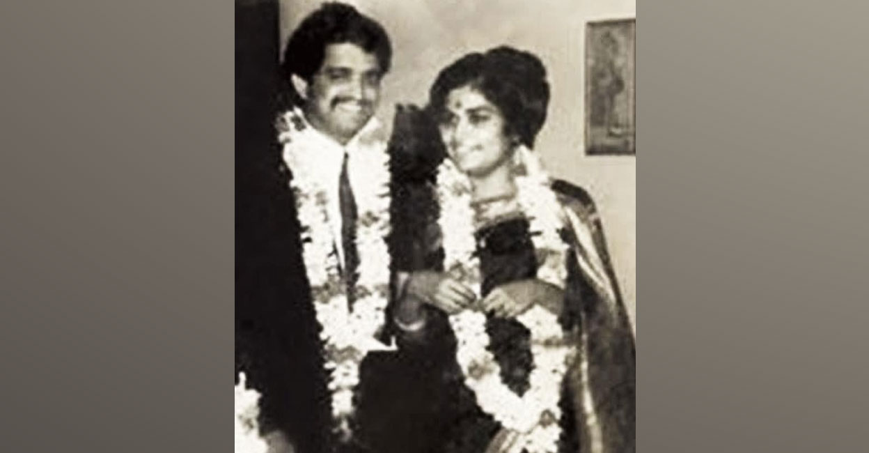 A file photo of Jani Chacko Uthup and Usha Uthup. File photo: Facebook/@Nupur De Roy Music