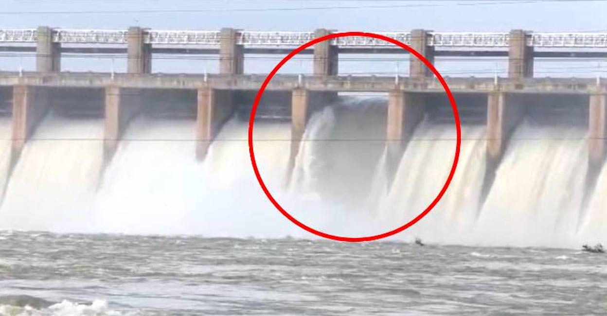 Tungabhadra is the second-largest ‘Surkhi’ dam after Kerala’s Mullaperiyar reservoir. Photo: @TweetzBallari/ X .