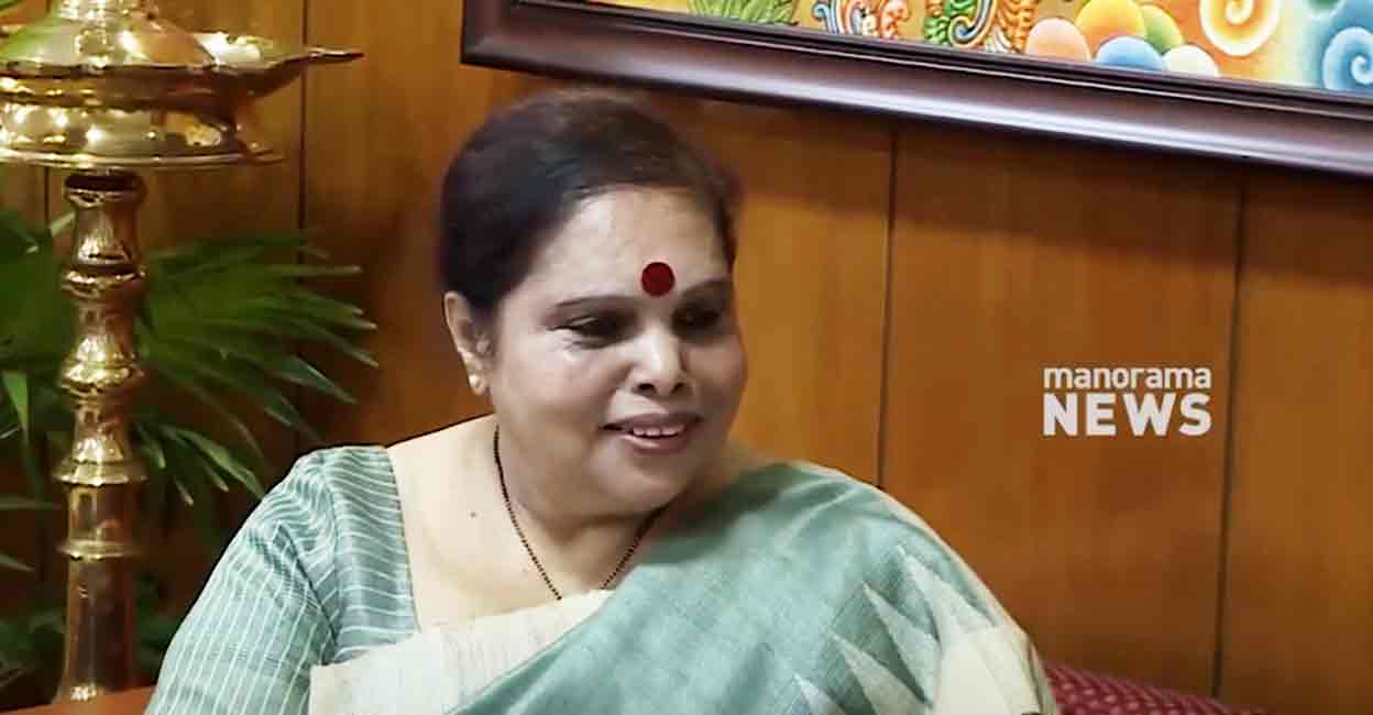 Justice K Hema. File photo: Screengrab/Manorama News