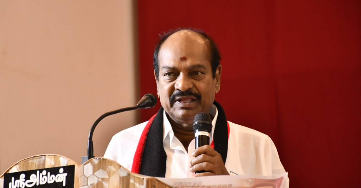 DMK MP S Jagathratchakan. Photo: Jagathofficial/X
