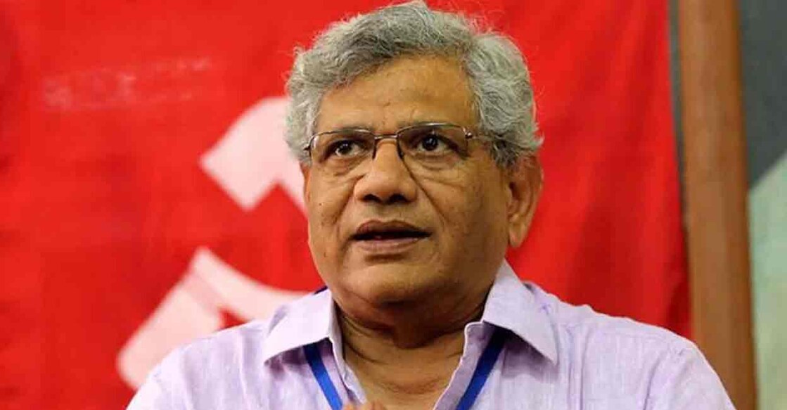 Sitaram Yechury. File Photo: Manorama