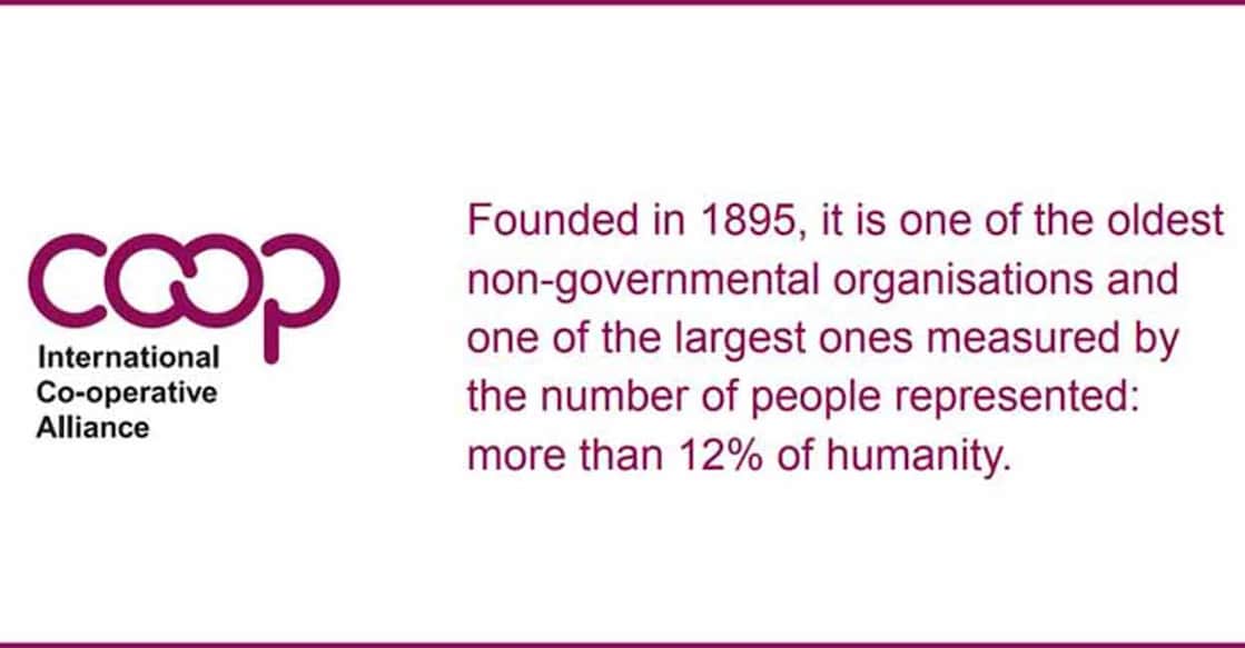 Founded in 1895, ICA is one of the oldest non-governmental organisations and one of the largest ones measured by the number of people represented