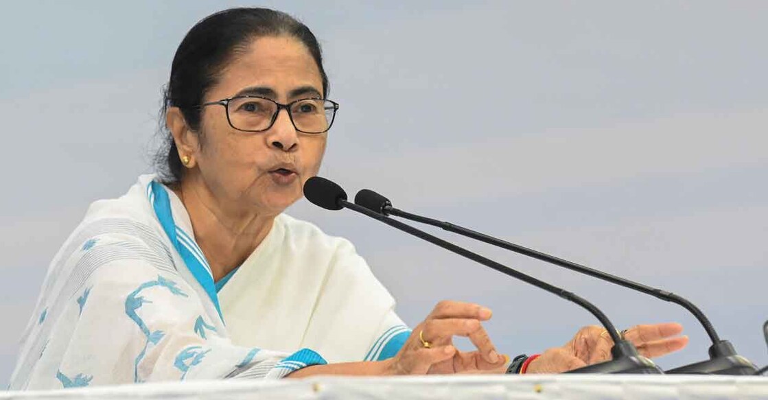 West Bengal Chief Minister Mamata Banerjee holds an administrative review meeting at Nabanna in Howrah on September 9, 2024. File photo: PTI