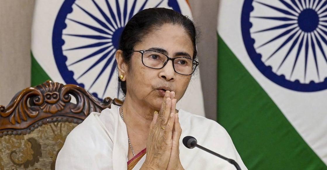 West Bengal Chief Minister Mamata Banerjee addresses a press conference amid a stalemate with protesting doctors over their slew of demands over RG Kar Hospital rape and murder incident, at Nabanna, Howrah, Thursday, Sept. 12, 2024.  File Photo: PTI. 