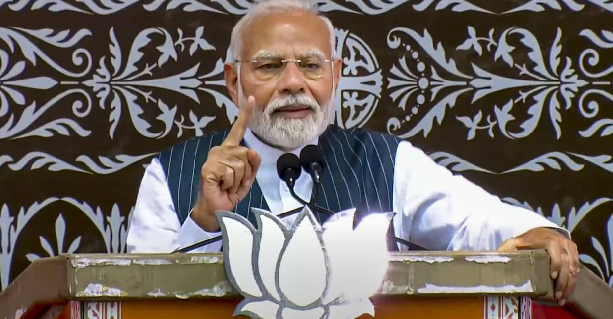 Only BJP can restore statehood to J&K: PM Modi