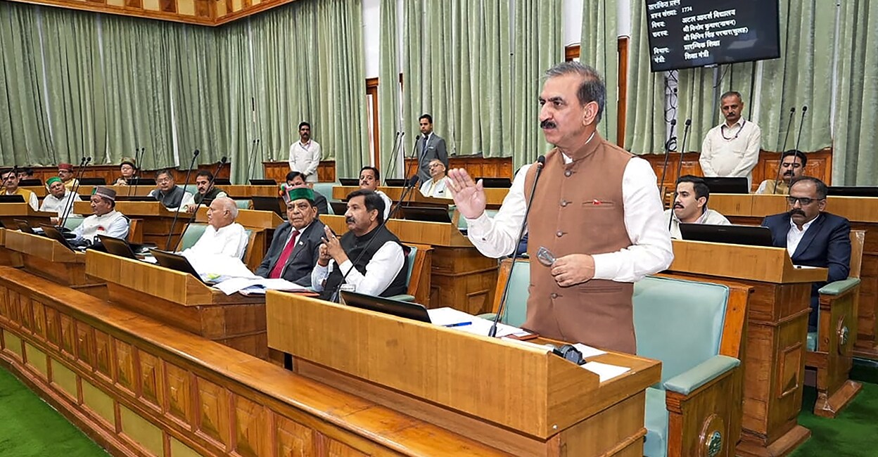 Himachal Pradesh Chief Minister Sukhvinder Singh Sukhu. Photo: PTI