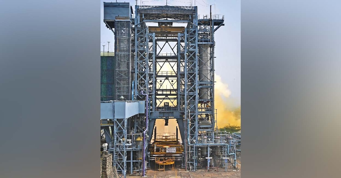 ISRO demonstrates restart of Vikas engine. Photo: ISRO