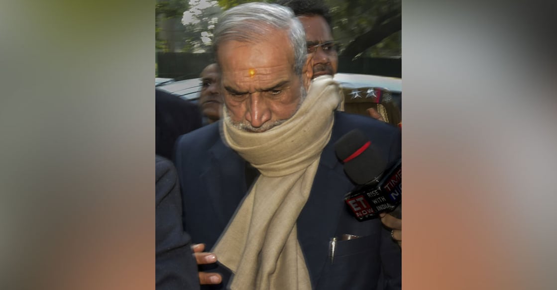sajjan-kumar Congress leader Sajjan Kumar is seen outside the Patiala House Court in New Delhi. File Photo: PTI