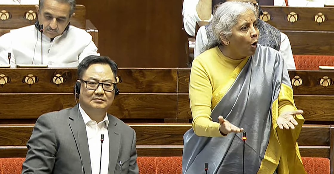  Finance Minister Nirmala Sitharaman. Photo: PTI