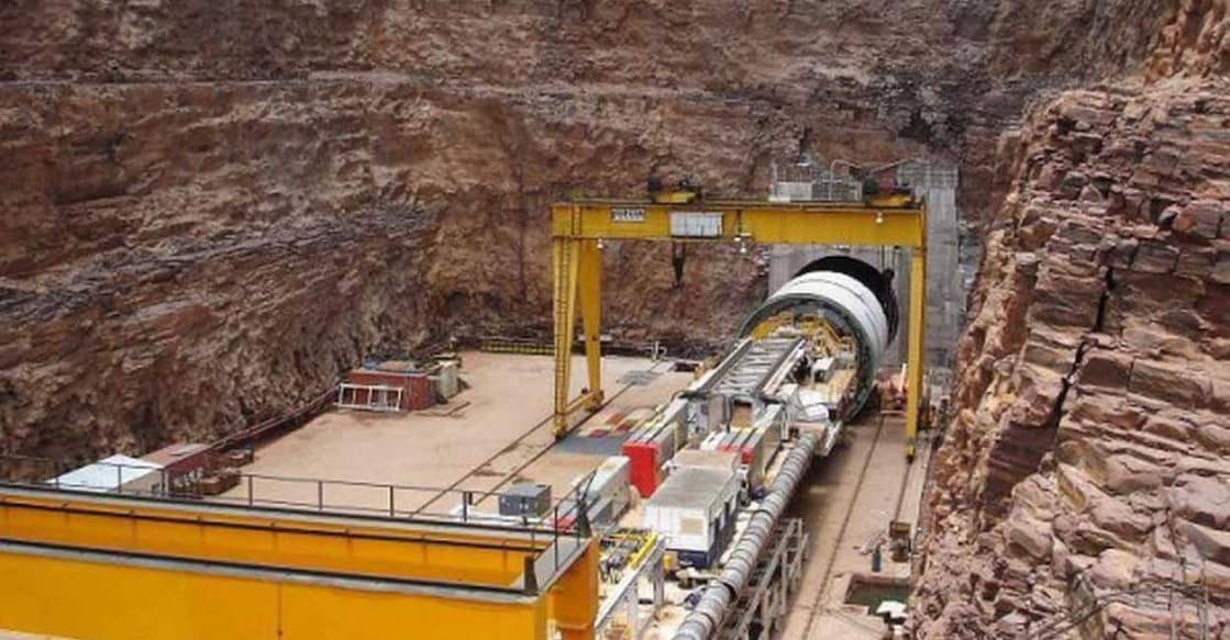 The under-construction tunnel where the accident occurred. Photo: Manorama Online