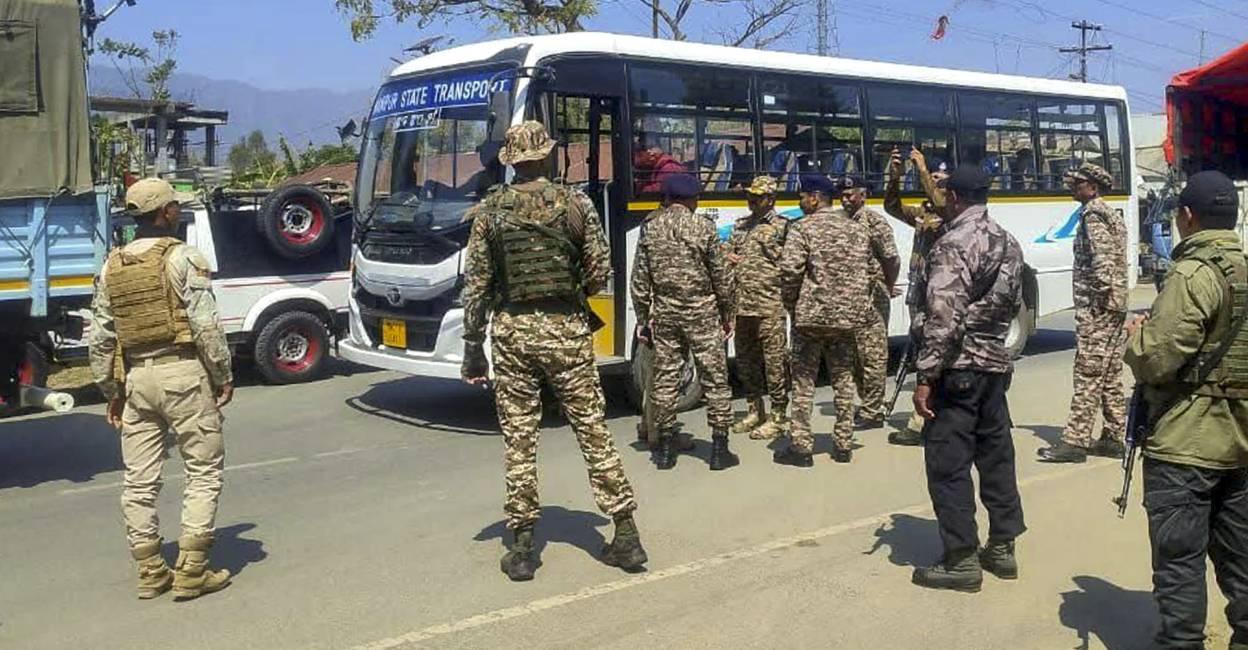 manipur-violence-security-forces