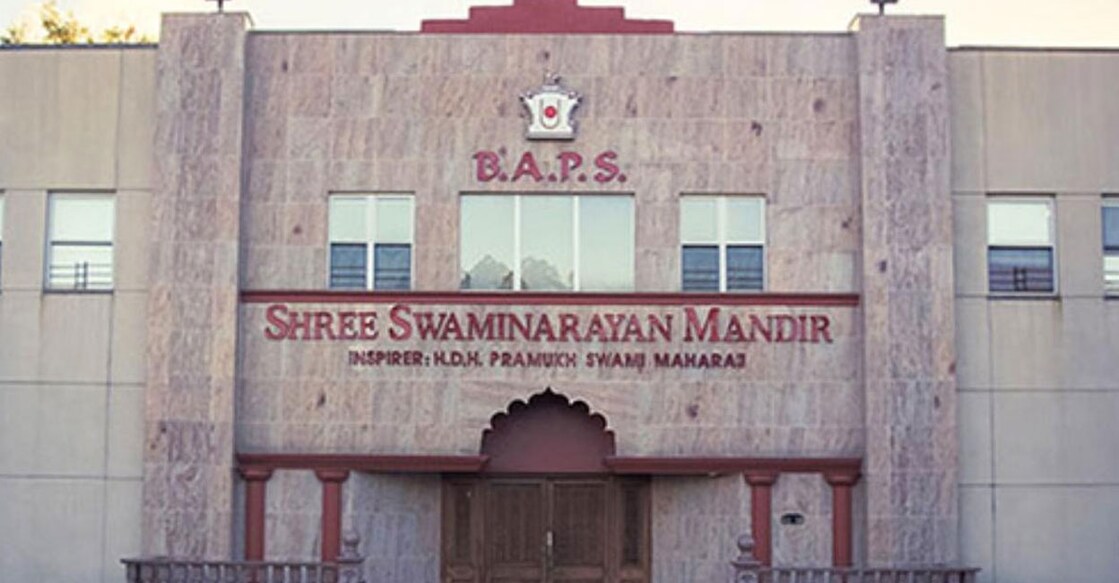 Sree Swaminarayan Temple. Photo: BAPS website