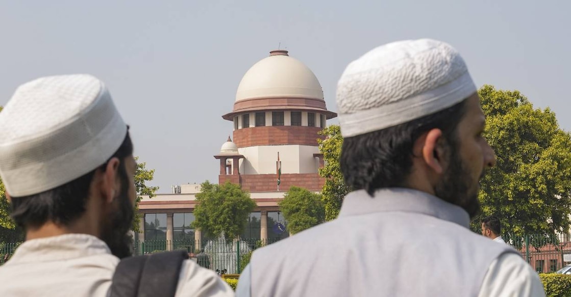 waqf-sc-c Petitioners who challenged Waqf Act at the Supreme Court. Photo: PTI