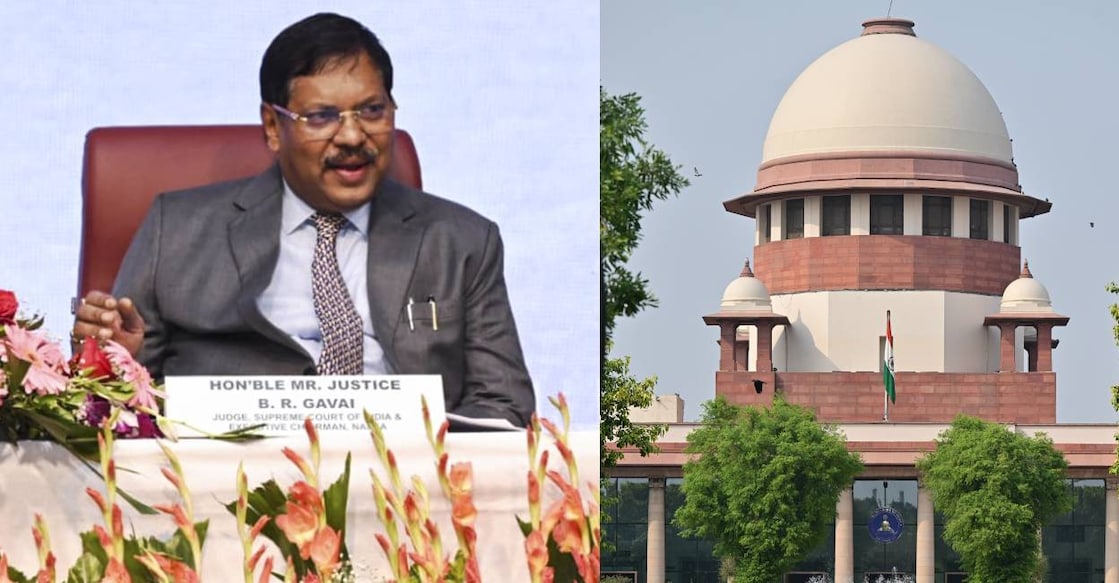 br-gavai-sc-cji BR Gavai and Supreme Court. Photo: PTI