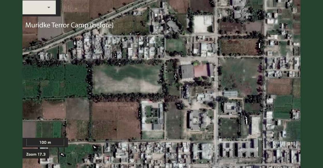 muridke-terror-camp Muridke terror camp before attack. Visual released by the Indian Army.