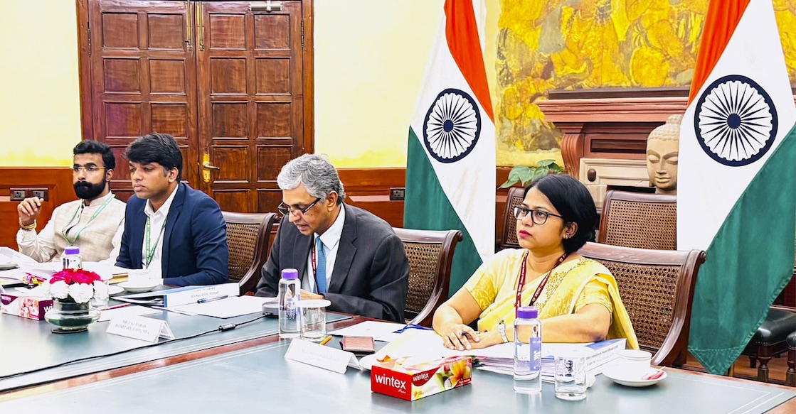 Secretary (East) in the MEA, P Kumaran, represents India at the 24th IORA Council of Ministers meeting, reaffirming the country's commitment to regional peace and development. Photo: PTI
