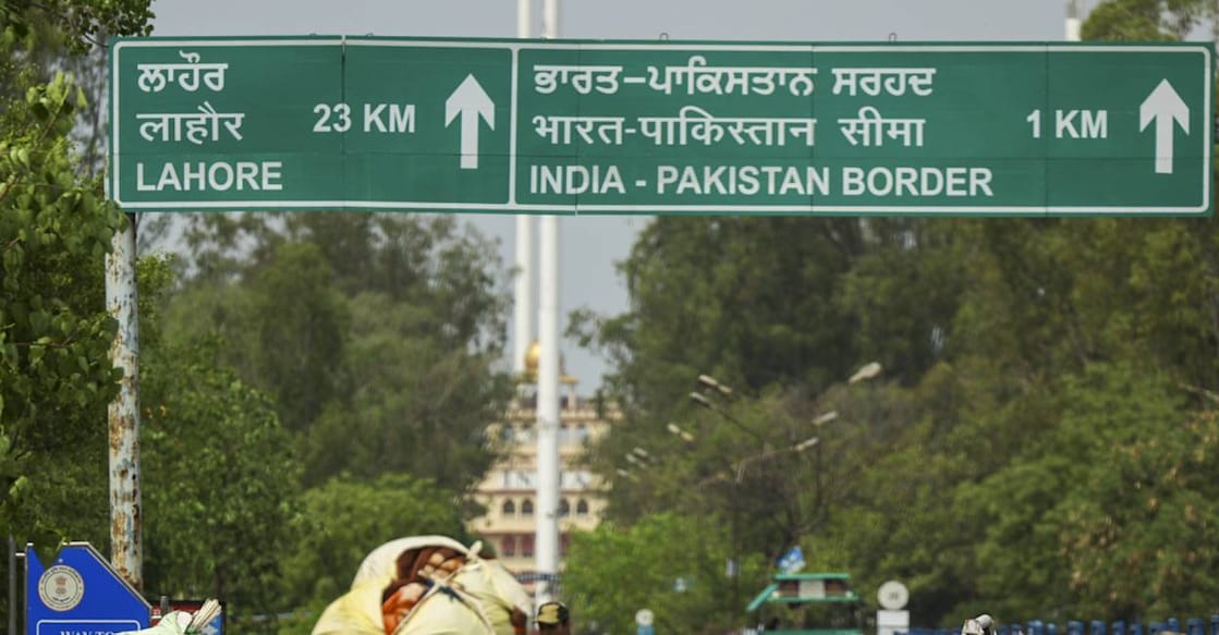 india-pak-border-c Attari-Wagah border shared by India and Pakistan. Photo: PTI