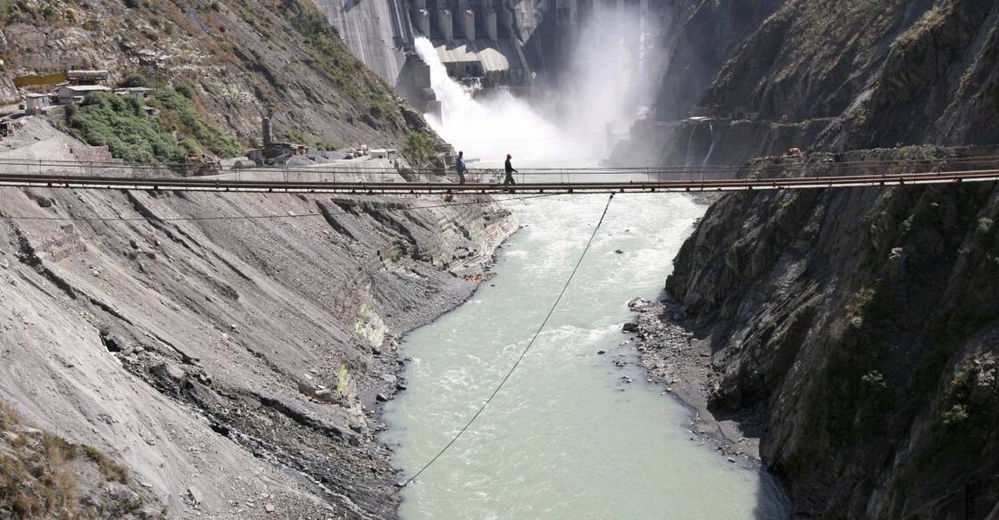 A view of Baglihar dam. Photo: Reuters