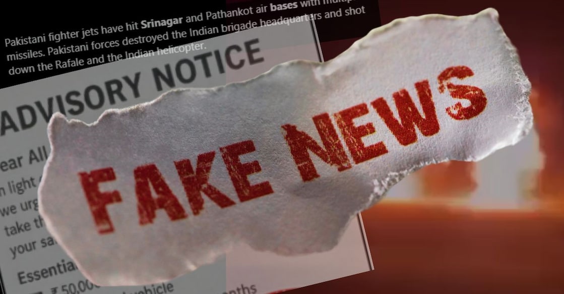 fact check A large-scale online disinformation campaign has surfaced, targeting India and its armed forces. Photo: Onmanoram, /@PIBFactCheck/x