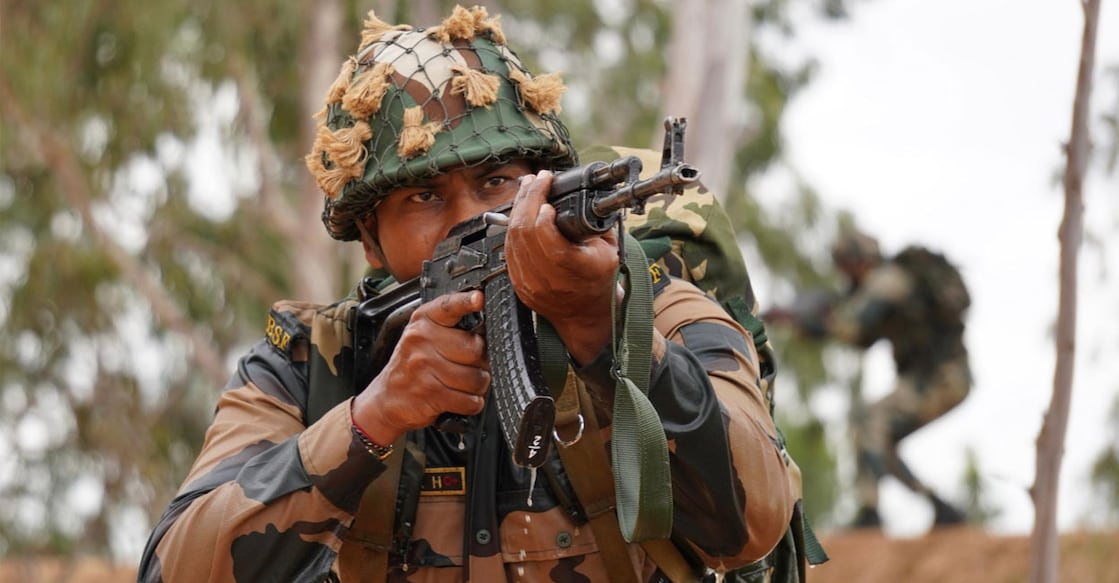 bsf-rep The BSF troops neutralised at least seven terrorists. Photo: IANS