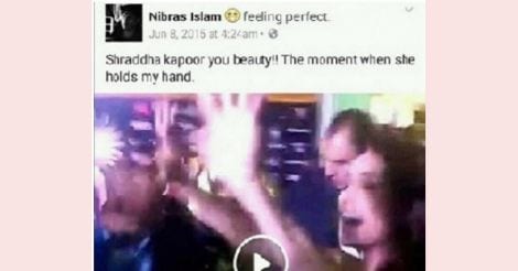 Dhaka terrorist, Nibras Islam, was a Shraddha Kapoor fan!