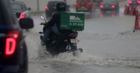 Heavy rains in Dubai