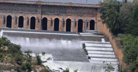 Krishnarajasagar dam