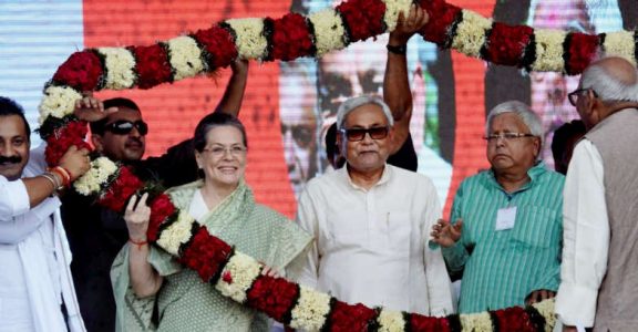 Sonia, Nitish, Lalu Sonia, Nitish, Lalu