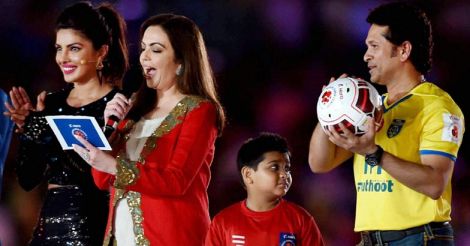 Indian Super League kicks off with glittering ceremony