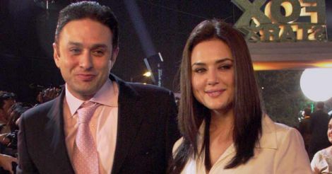 Ness Wadia and Preity Zinta 