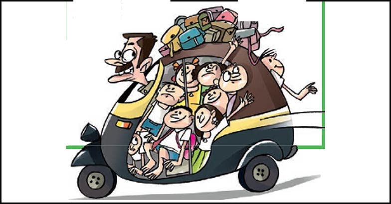 Ride safe: now, strict action against overcrowded vehicles carrying school- kids | schoolchildren | autorickshaws | kerala | ak sasindran | Kerala News  | Regional News