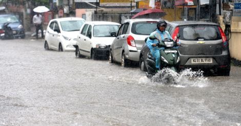 Monsoon rains