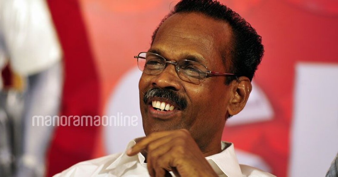 Kerala Excise Minister T.P. Ramakrishnan (file photo)