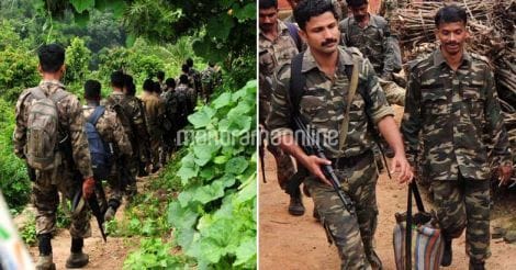 Maoists were gunned down after three-hour long intense battle