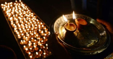 Diwali lamps