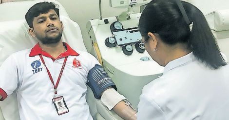 Lifeline from Qatar to Kuwait: Malayali blood donor with a rare group turns a hero