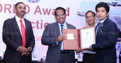 Haripad native Madhavan Namboodiri receives DRDO young scientists' award